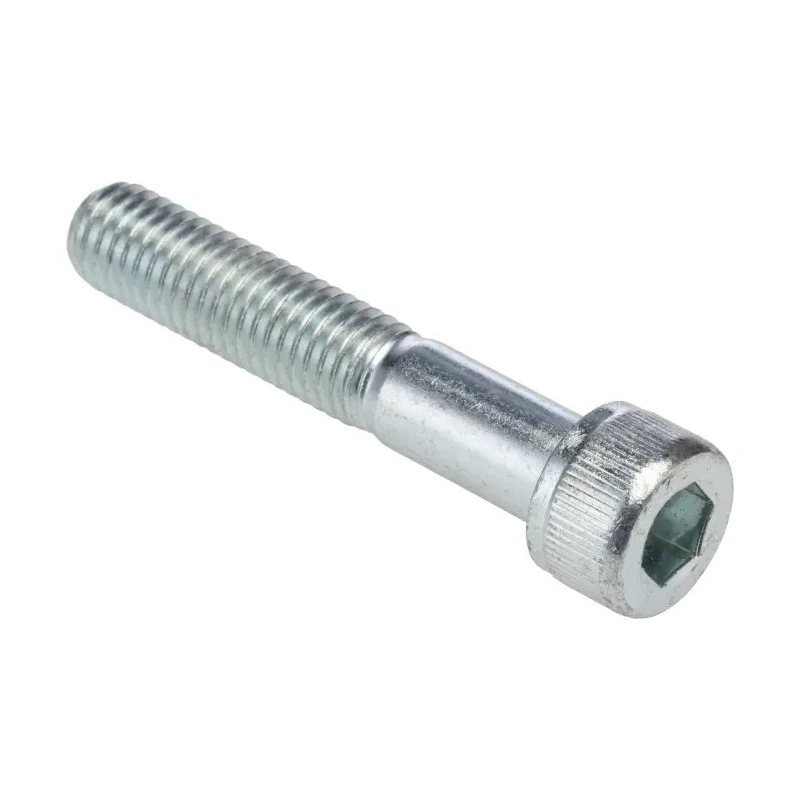 RS PRO Bright Zinc Steel Hex Socket Cap Screw, Hex Drive, M10 Thread, 55 mm Length 124-7283