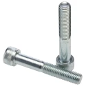 RS PRO Bright Zinc Steel Hex Socket Cap Screw, Hex Drive, M10 Thread, 60mm Length 124-7284