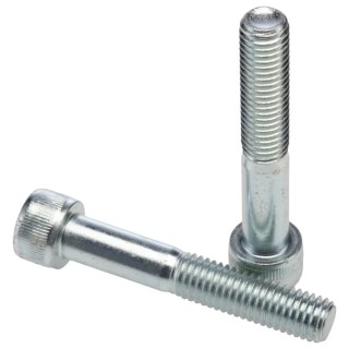 RS PRO Bright Zinc Steel Hex Socket Cap Screw, Hex Drive, M10 Thread, 60mm Length 124-7284