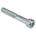 RS PRO Bright Zinc Steel Hex Socket Cap Screw, Hex Drive, M10 Thread, 60mm Length 124-7284