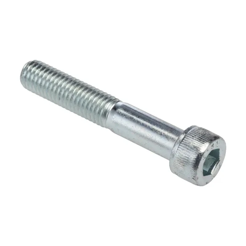RS PRO Bright Zinc Steel Hex Socket Cap Screw, Hex Drive, M10 Thread, 60mm Length 124-7284