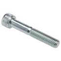 RS PRO Bright Zinc Steel Hex Socket Cap Screw, Hex Drive, M10 Thread, 60mm Length 124-7284