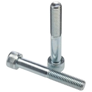RS PRO Bright Zinc Steel Hex Socket Cap Screw M10 x 65 mm DIN 912 124-7285
