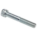 RS PRO Bright Zinc Steel Hex Socket Cap Screw M10 x 65 mm DIN 912 124-7285