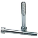 RS PRO Bright Zinc Steel Hex Socket Cap Screw, Hex Drive, M10 x 80 mm 124-7288