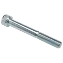 RS PRO Bright Zinc Steel Hex Socket Cap Screw, Hex Drive, M10 x 80 mm 124-7288