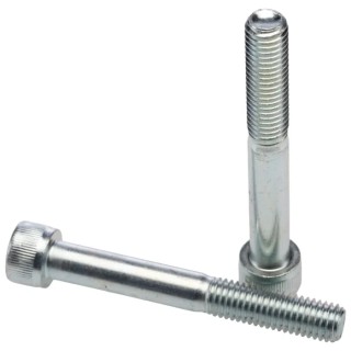 RS PRO Bright Zinc Steel Hex Socket Cap Screw, Hex, M10 x 75 mm 124-7287