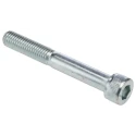 RS PRO Bright Zinc Steel Hex Socket Cap Screw, Hex, M10 x 75 mm 124-7287
