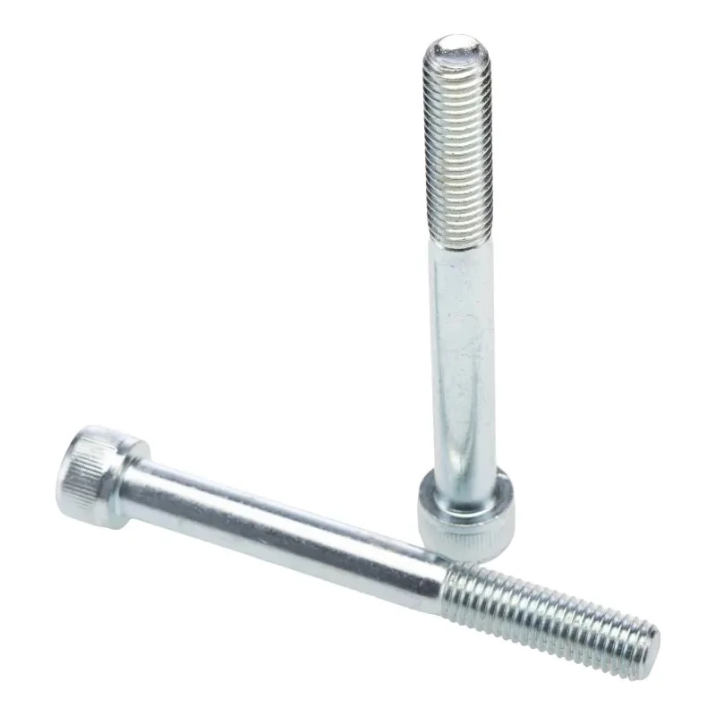 RS PRO Bright Zinc Steel Hex Socket Cap Screw, Hex Drive, M10 x 90 mm 124-7289