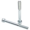 RS PRO Bright Zinc Steel Hex Socket Cap Screw, Hex Drive, M10 x 90 mm 124-7289