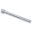 RS PRO Bright Zinc Steel Hex Socket Cap Screw, Hex Drive, M10 x 90 mm 124-7289