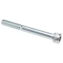 RS PRO Bright Zinc Steel Hex Socket Cap Screw, Hex Drive, M10 x 90 mm 124-7289