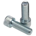 RS PRO Bright Zinc Steel Hex Socket Cap Screw, M12 x 35 mm 124-7293