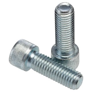 RS PRO Bright Zinc Steel Hex Socket Cap Screw, M12 x 35 mm 124-7293