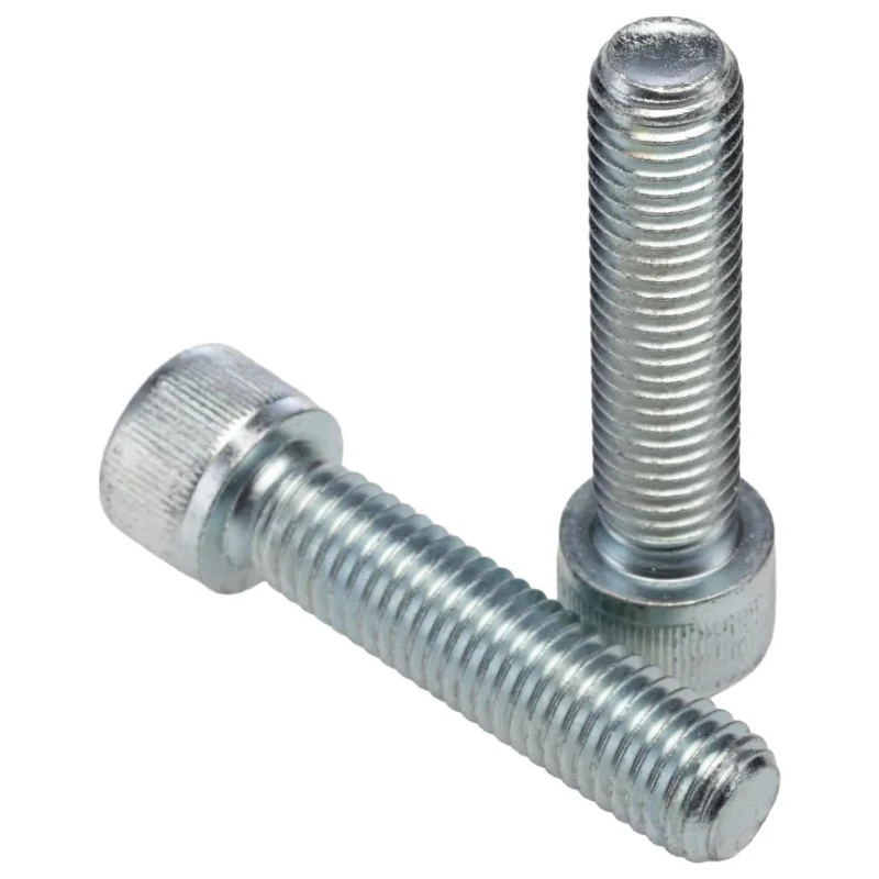 RS PRO Bright Zinc Steel Hex Socket Cap Screw M12 x 50 mm 124-7296