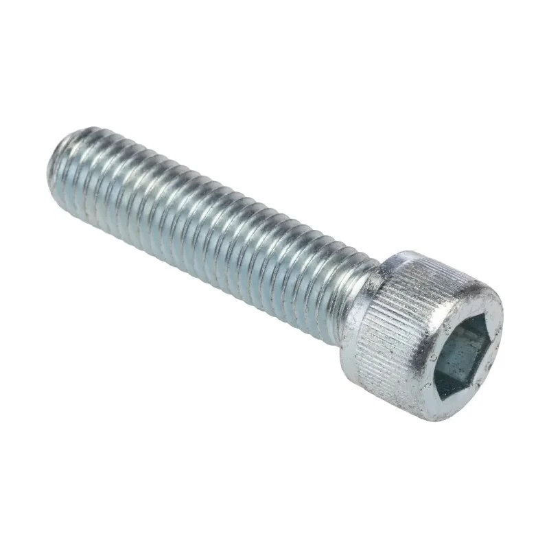 RS PRO Bright Zinc Steel Hex Socket Cap Screw M12 x 50 mm 124-7296