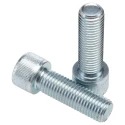 RS PRO Bright Zinc Steel Hex Socket Cap Screw, Hex Drive, Thread M16, Length 50mm 124-7306
