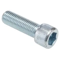 RS PRO Bright Zinc Steel Hex Socket Cap Screw, Hex Drive, Thread M16, Length 50mm 124-7306
