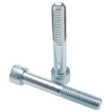 RS PRO Bright Zinc Steel Hex Socket Cap Screw, Hex Drive, M16 Thread, 100 mm Length 124-7312