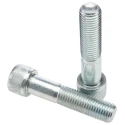 RS PRO Bright Zinc Steel Hex Socket Cap Screw, Hex, M20 x 90 mm 124-7317