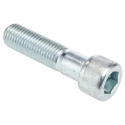 RS PRO Bright Zinc Steel Hex Socket Cap Screw, Hex Drive, M20 x 80 mm 124-7316