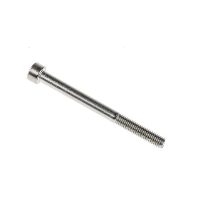RS PRO Plain Stainless Steel Hex Socket Cap Screw, Hex, M5 x 60 mm 124-7353