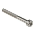RS PRO Plain Stainless Steel Hex Socket Cap Screw M4 x 35 mm, Hex Drive, A2 Grade 124-7349