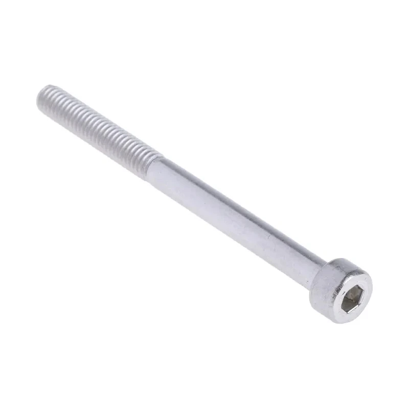 RS PRO Stainless Steel A2 Hex Socket Cap Screw, Hex Drive, M4 Thread, 50 mm Length 124-7350