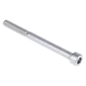 RS PRO Plain Stainless Steel Hex Socket Cap Screw, Hex Drive, M6 Thread, 70 mm Length 124-7355