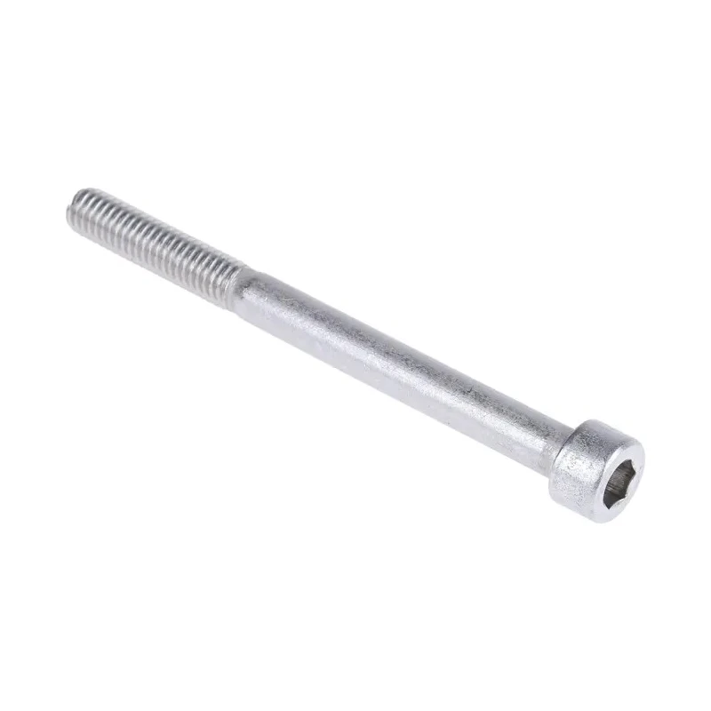 RS PRO Plain Stainless Steel Hex Socket Cap Screw, Hex Drive, M6 Thread, 70 mm Length 124-7355