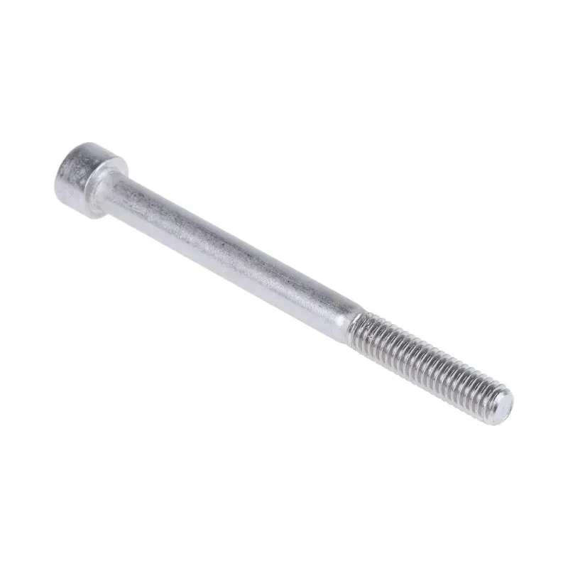 RS PRO Plain Stainless Steel Hex Socket Cap Screw, Hex Drive, M6 Thread, 70 mm Length 124-7355