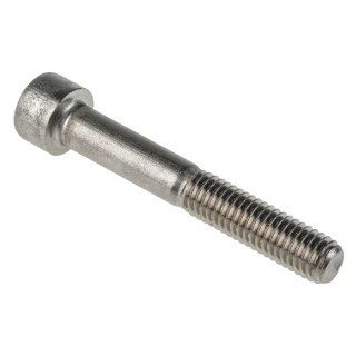 RS PRO Plain Stainless Steel Hex Socket Cap Screw M8 x 55 mm A2 Stainless Steel DIN 912 124-7358