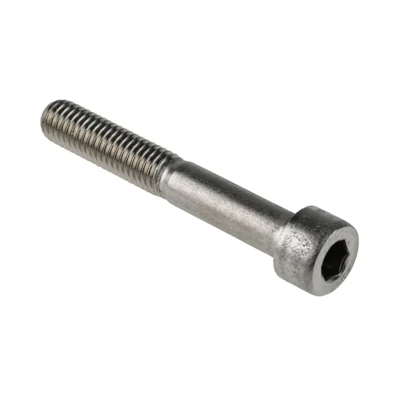 RS PRO Plain Stainless Steel Hex Socket Cap Screw M8 x 55 mm A2 Stainless Steel DIN 912 124-7358
