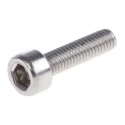 RS PRO Plain Stainless Steel Hex Socket Cap Screw, Hex Drive, M8 Thread x 80 mm Length 124-7360