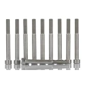 RS PRO Plain Stainless Steel Hex Socket Cap Screw, Hex Drive, M8 Thread x 80 mm Length 124-7360