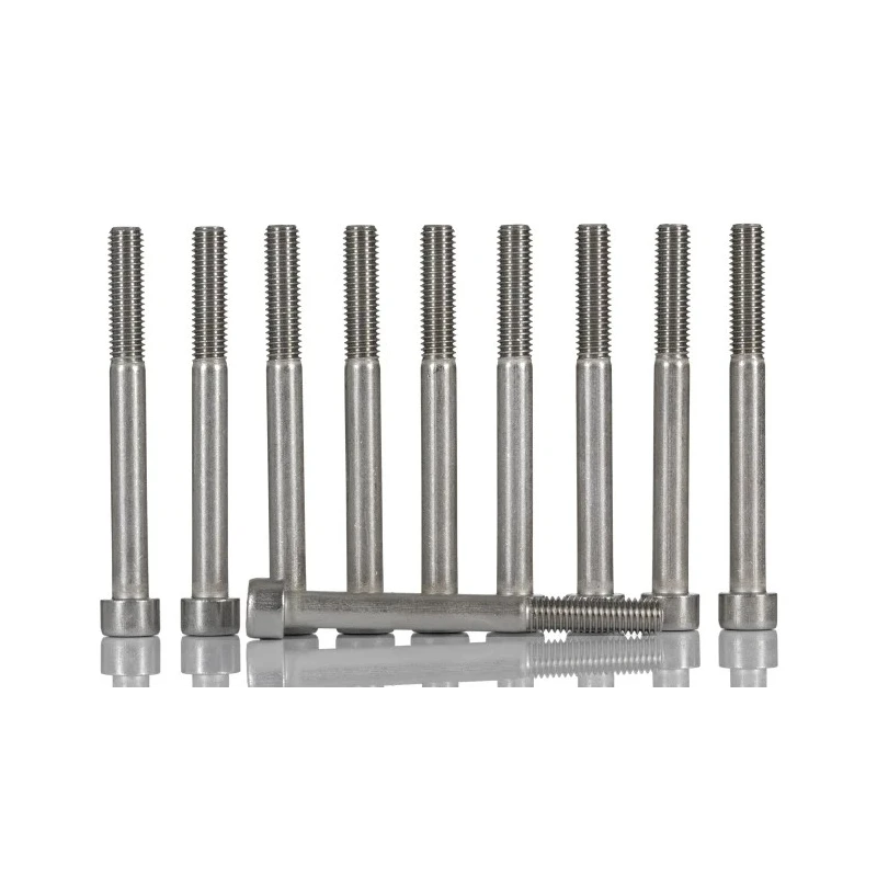 RS PRO Plain Stainless Steel Hex Socket Cap Screw, Hex Drive, M8 Thread x 80 mm Length 124-7360