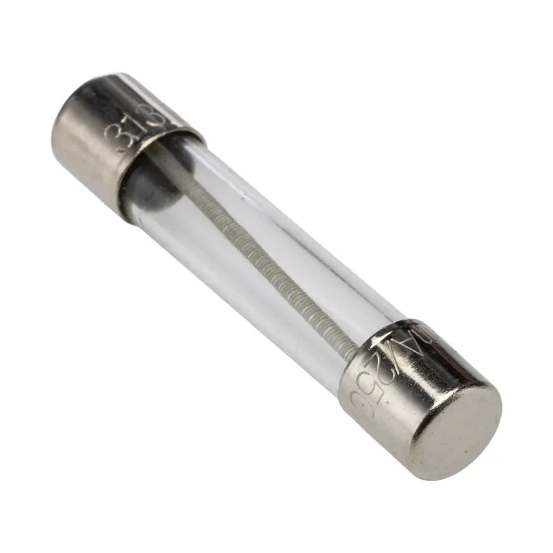 Littelfuse Glass Cartridge Fuse 500mA 250V AC Time Delay 6.3 x 32 mm 0313.500MXP