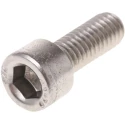 RS PRO Plain Stainless Steel Hex Socket Cap Screw M12 x 35 mm DIN 912 Grade A4 124-7370
