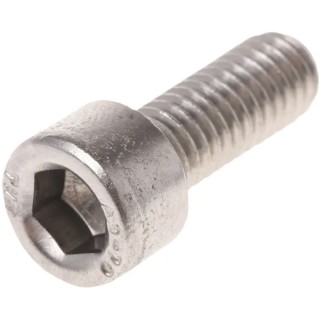 RS PRO Plain Stainless Steel Hex Socket Cap Screw M12 x 35 mm DIN 912 Grade A4 124-7370
