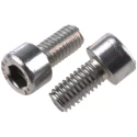 RS PRO Plain Stainless Steel Hex Socket Cap Screw M8 x 12 mm, Hex Drive, DIN 912, Grade A4 124-7371