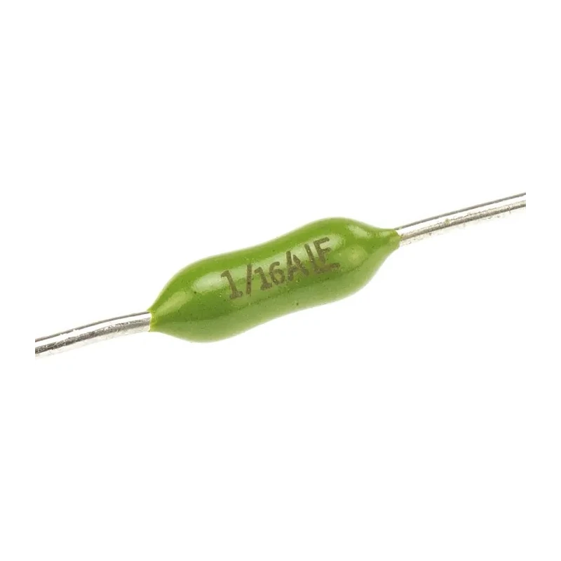 Littelfuse Non-Resettable Fast-Acting Axial Ceramic Fuse 62mA 125V AC/DC 0251.062HAT1L
