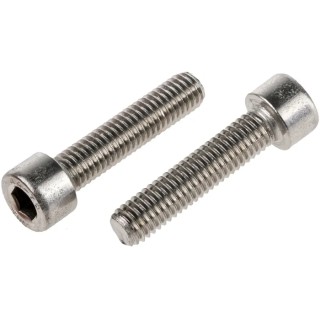 RS PRO Plain Stainless Steel Hex Socket Cap Screw, Hex Drive, Thread M10, Length 35 mm 124-7372