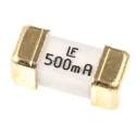 Littelfuse Non-Resettable Fuse 500mA, 125 V AC/DC, Super Fast Acting, Ceramic Body 0451.500MRL
