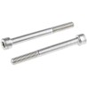 RS PRO Plain Stainless Steel Hex Socket Cap Screw, Hex Drive, M12 x 80 mm 124-7375