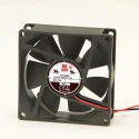 RS PRO Axial Fan 12V DC Brushless Ball Bearing 68 m³/h Air Flow 1.8 W Power 3100 RPM 80 mm Square Frame 541-5053