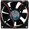 RS PRO Axial Fan 12V DC 52.7 m³/h 1.45 W 130 mA 80mm x 80mm x 25mm 2500rpm Ball Bearing 541-5047