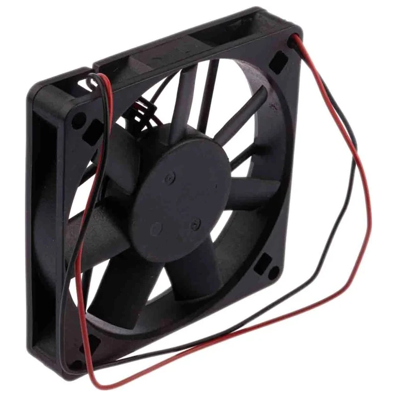 RS PRO Axial Fan 24V DC, 2.4 W, 2000 RPM, Ball Bearing, 80 mm x 80 mm x 15 mm 541-5255