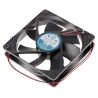 RS PRO Axial Fan 12V DC 5W 370mA 2200RPM 151.2 m³/h Airflow 120 mm Square Frame Ball Bearing 541-5110