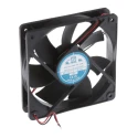 RS PRO High-Performance Brushless DC Ball Bearing Axial Fan 12V DC, 4 W, 141 m³/h, 2050 RPM, 120mm Frame 541-5104