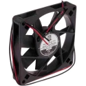 RS PRO Axial Fan 24V DC 3.6W 80 mA 39.1 m³/h 80 mm Square Frame Ball Bearing 541-5261